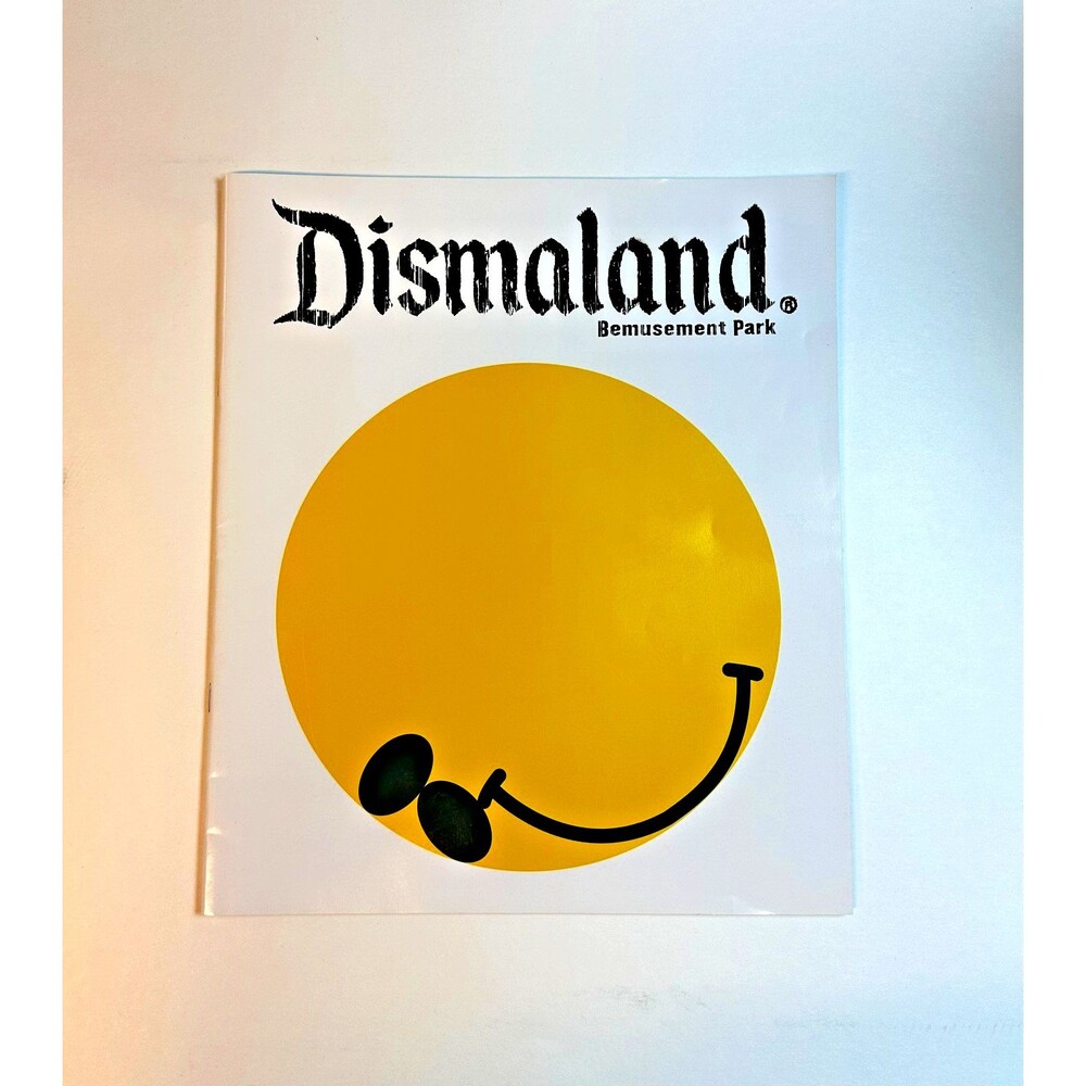 Official Banksy Dismaland Programme Souvenir Collectors Book Memorabilia